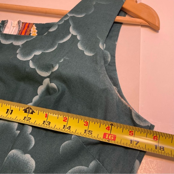 Shannon Marie Hawaii Dress Tropical Print Sleeveless Surf Boards Palm Trees M - Picture 10 of 12